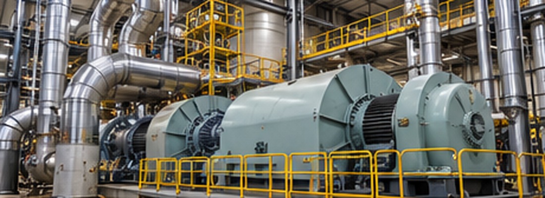 Representative industrial scene: power generation