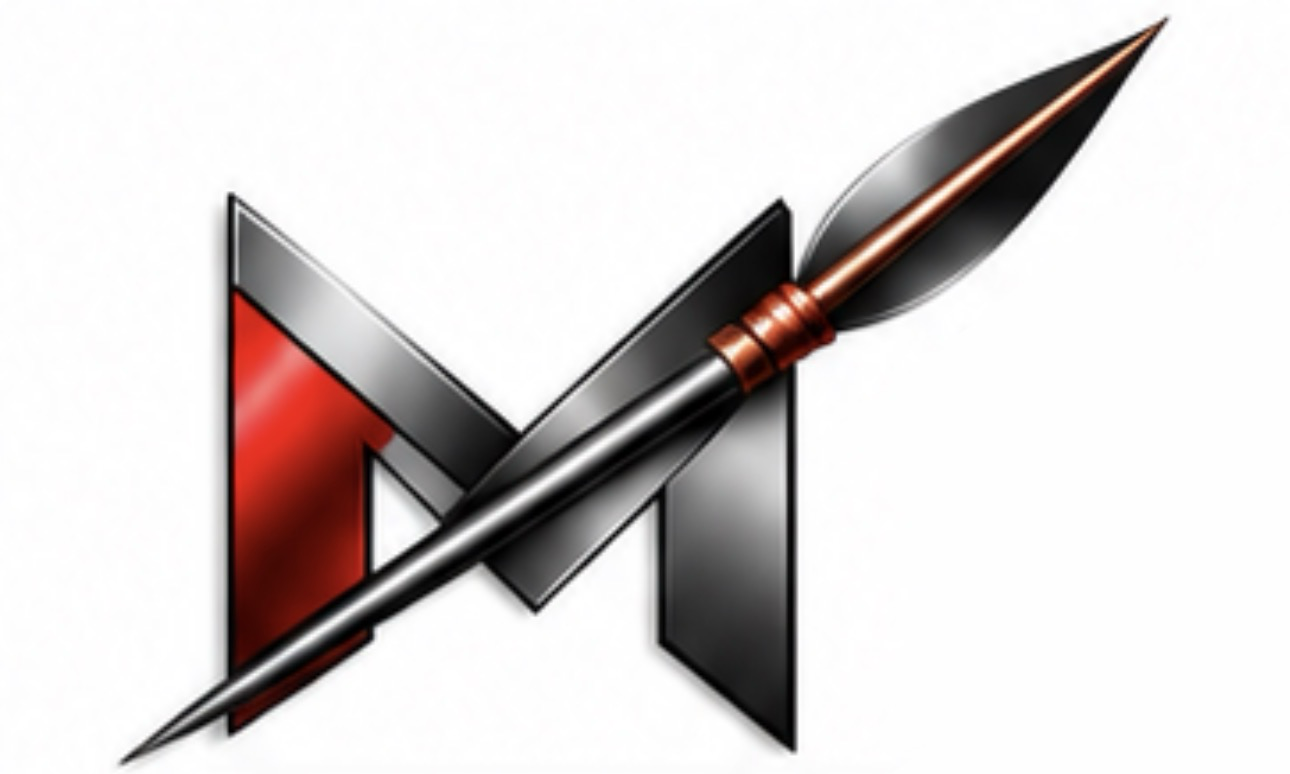 Original approved MBWIRI M-and-spear emblem